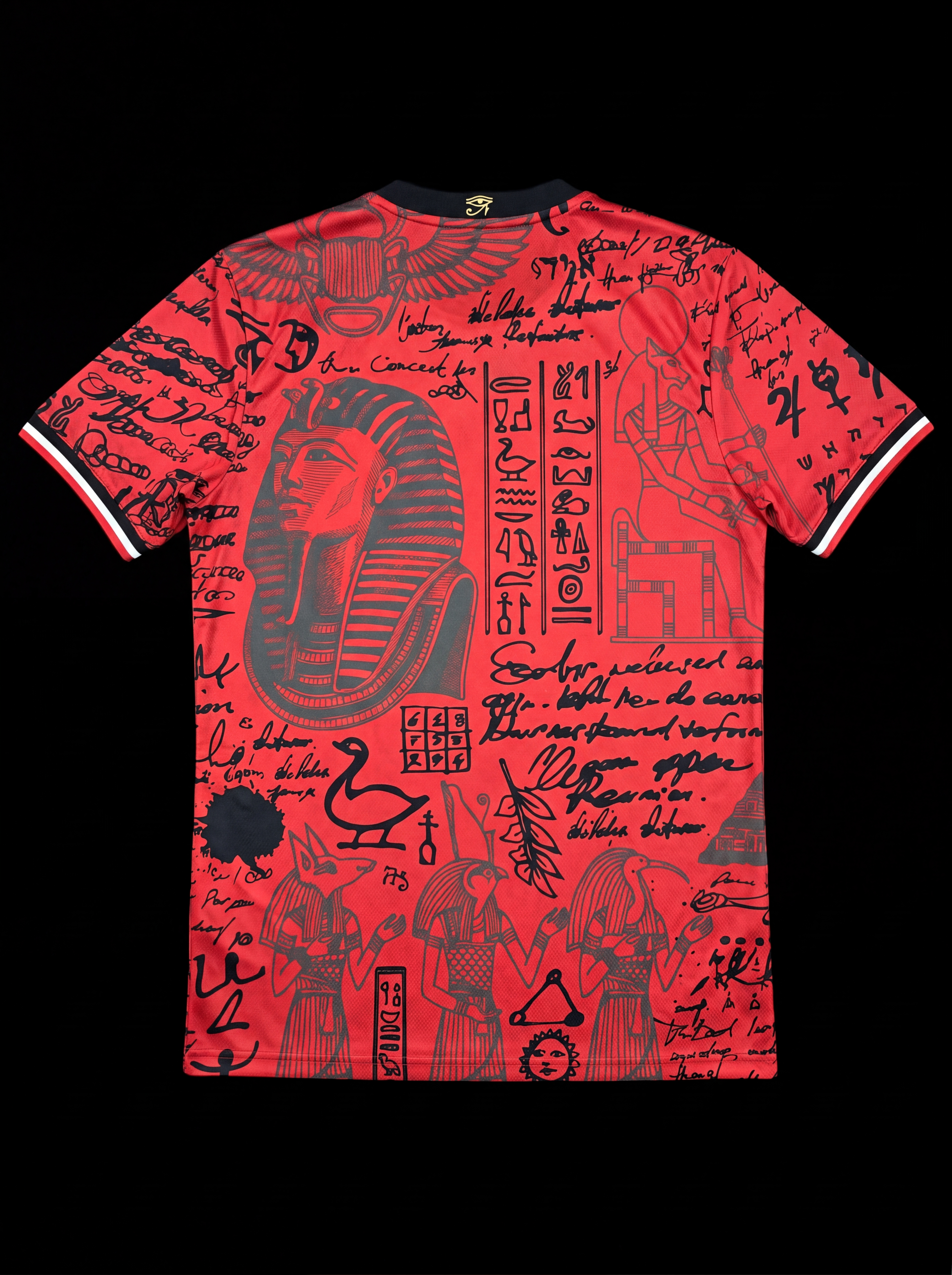 "EGYPT" - Red & Gold