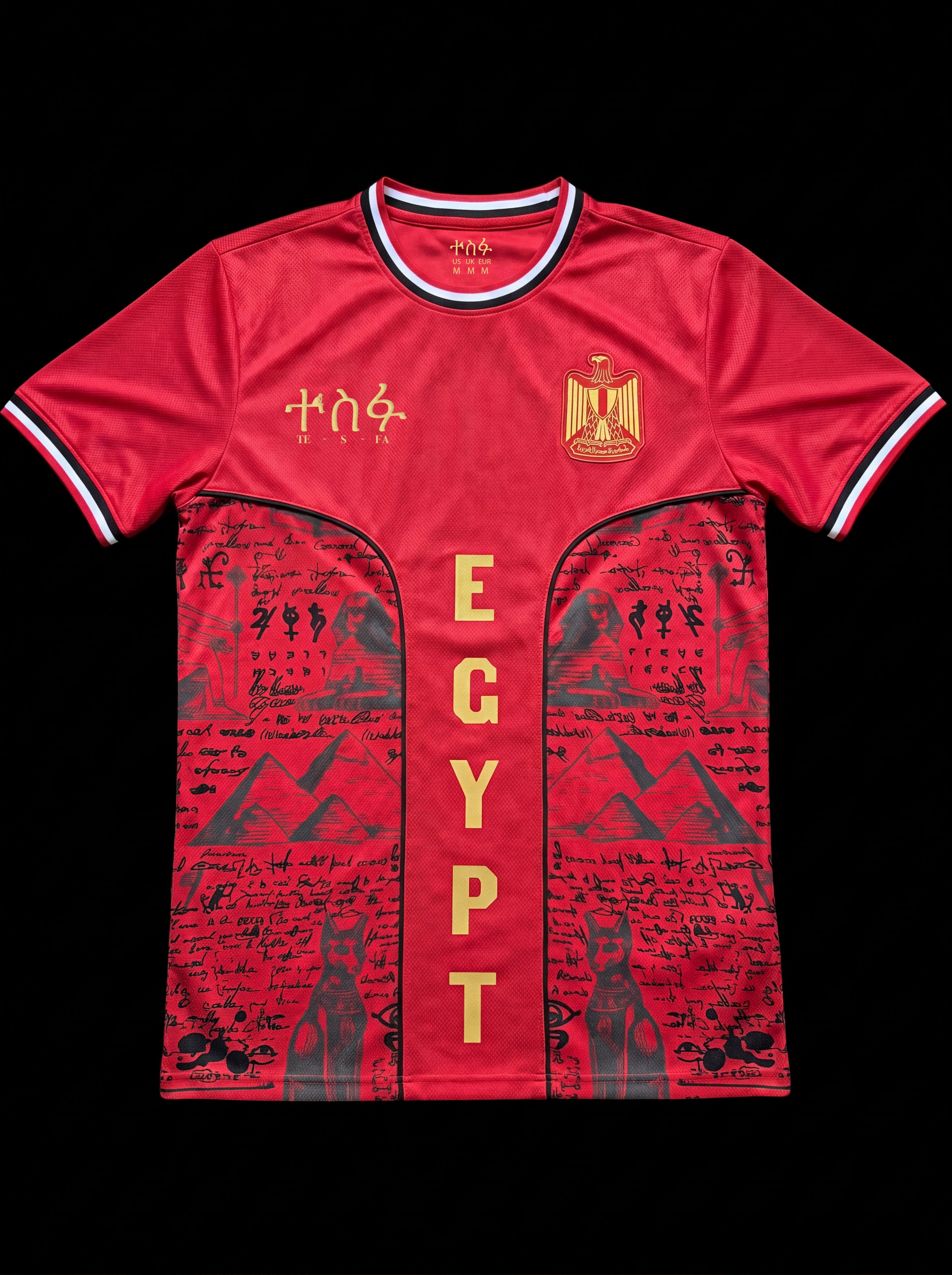 "EGYPT" - Red & Gold