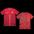 "EGYPT" - Red & Gold