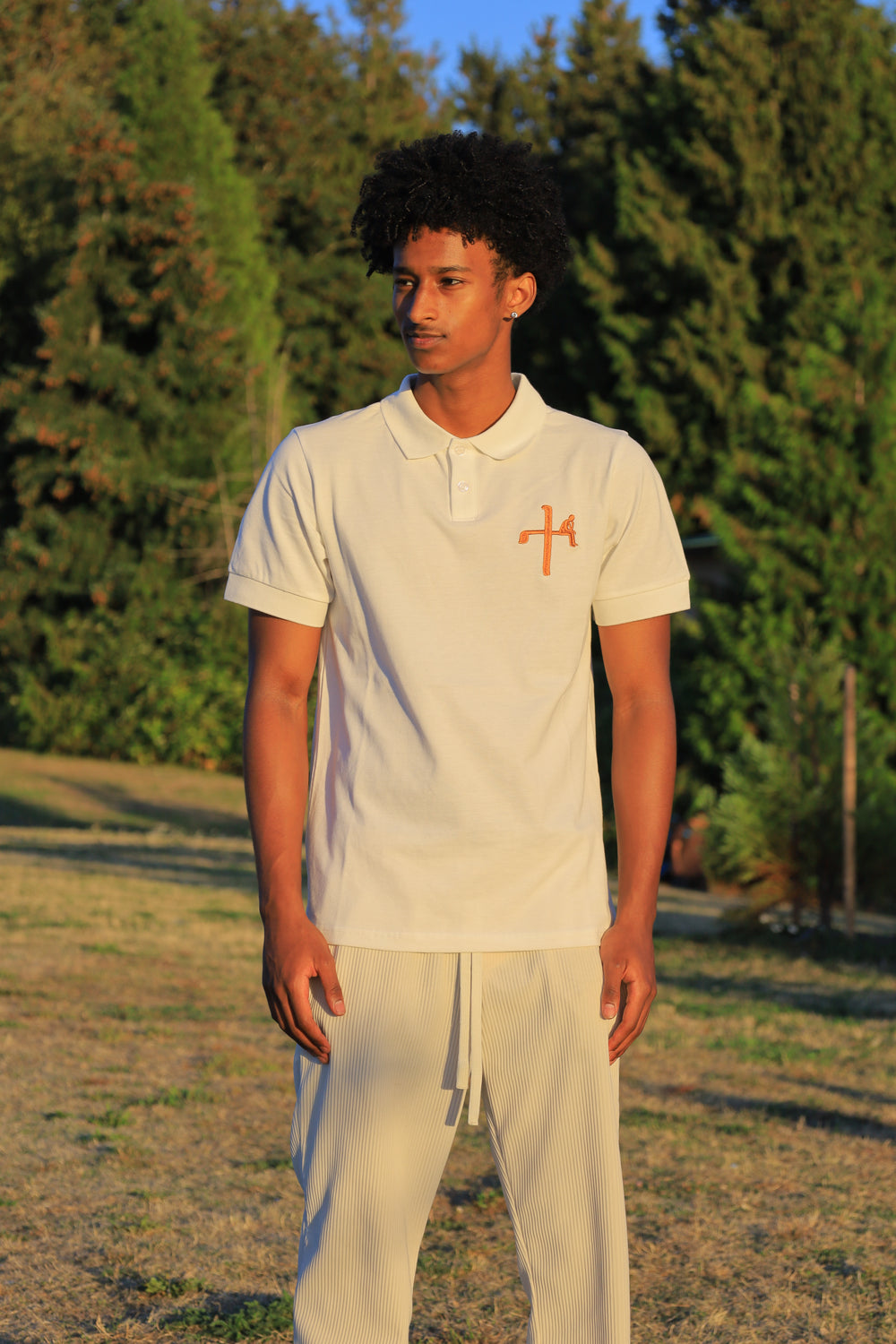 Classic White Polo