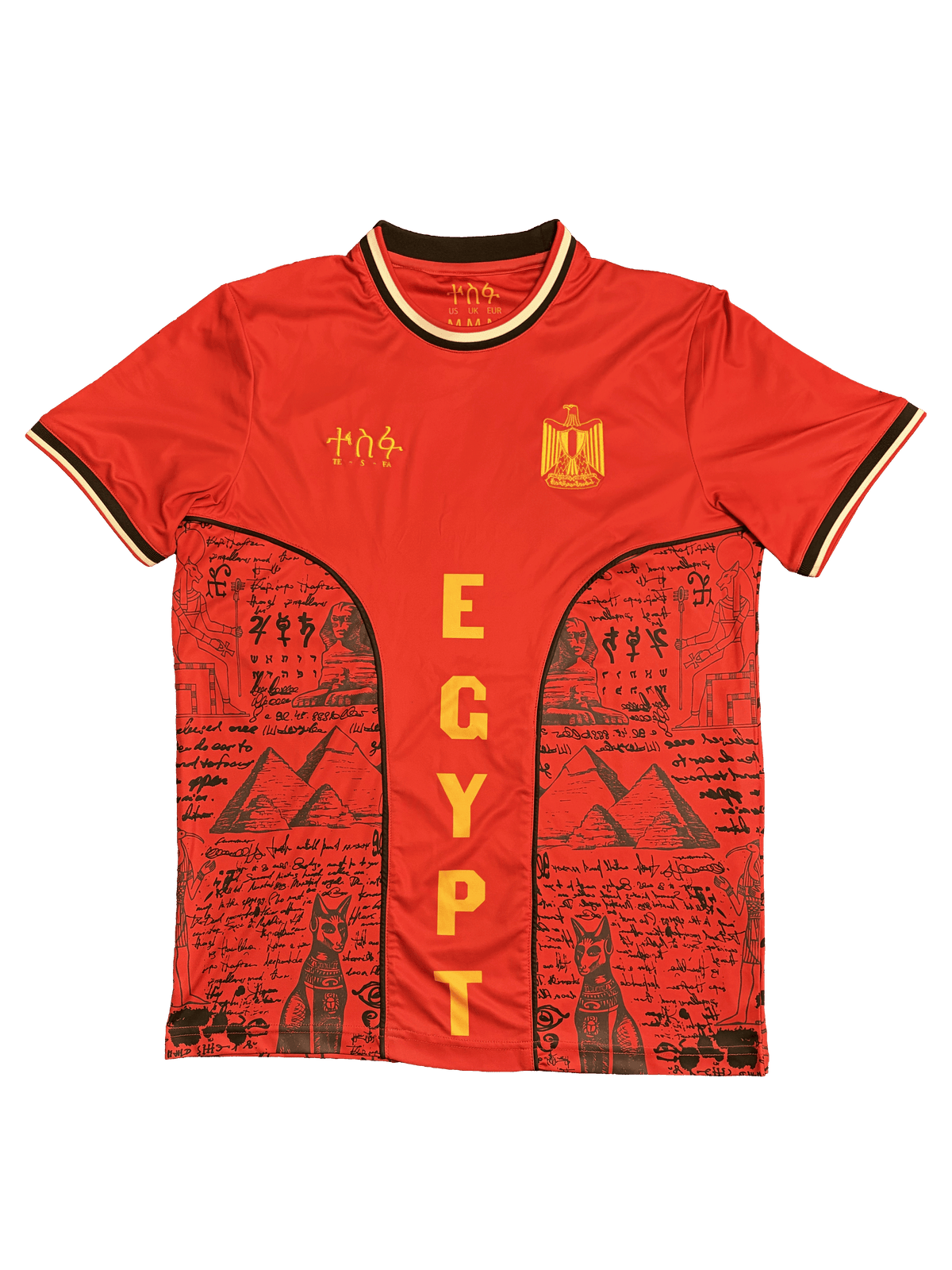"EGYPT" - Red & Gold