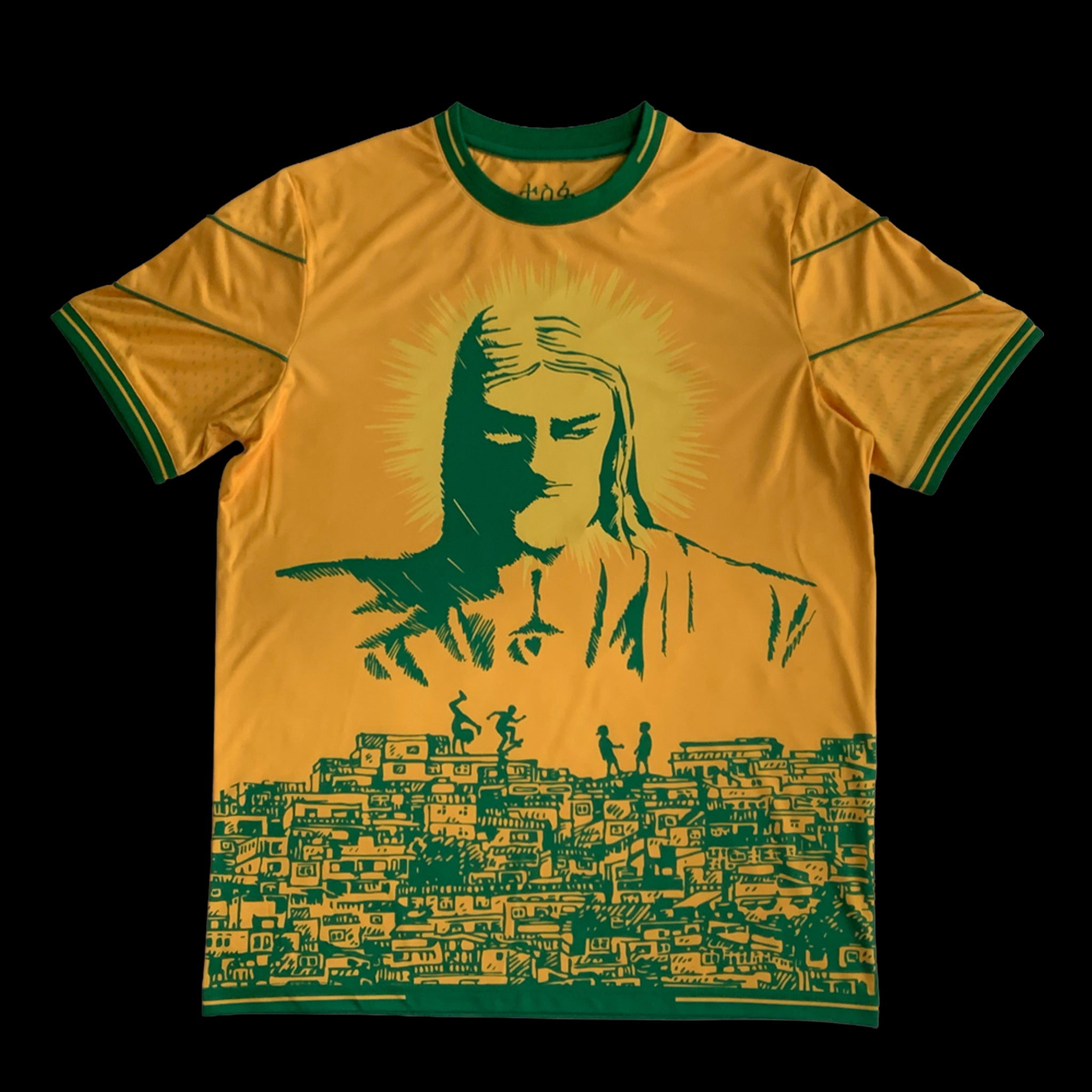 "THE REDEEMER" - Yellow & Green